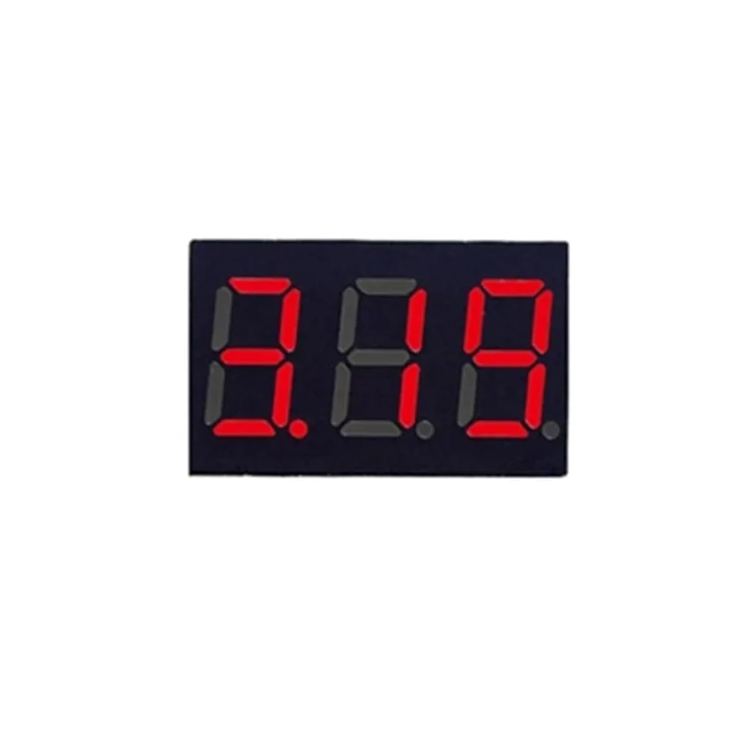 0.36 Red Digital LED Mini Display Module DC 0V-30V Voltmeter Voltage Tester Panel Meter Gauge for Motorcycle Car Three-Wire