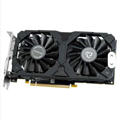 Image of AMD Radeon RX 580 Graphics Card, 8GB GDDR5 256-Bit, PCI Express 3.0 x16, Dual Fan Cooling, DisplayPort HDMI DVI, 4K Gaming