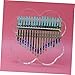 LIGHTAOTAO 5pcs Kalimba Learning Stickers Thumbs Piano Decals Easy to Install and Remove Great for Beginners to Memorize Keys Multi-color Tone Kalimba