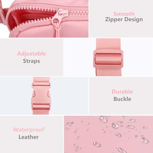Image of Initia Belt Bag - Small Waist Bag for Teen Girls & Women, Trendy Kids Fanny Pack - Ages 8-12, Teen Birthday Gifts