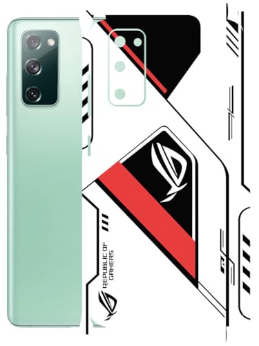Image of AtOdds - Full Body Back Screen Guard Protector Film - Lamination Wrap Skin Sticker Compatible with Samsung Galaxy S20 FE | Scratchproof Matte Finish (RogRed)
