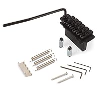 A unique, high quality tremolo with saddles that lock to a hardened steel baseplate for better tuning stability, string energy transfer and sustain Each saddle is height-adjustable This tremolo fits American Standard Strat and Strat Plus guitars with...