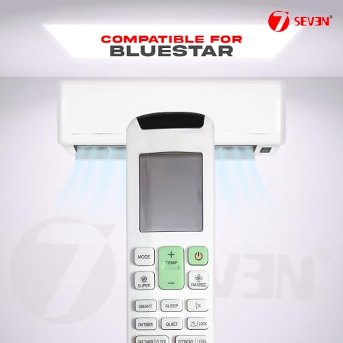 Image of 7SEVEN Compatible for Blue Star AC Remote Original 211 Model Suitable 1 1.5 2 Ton Split and Window Air Conditioner