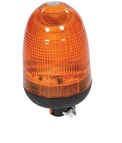 BLA9810 Universal LED Rotating Beacon Light - Pipe Mounted, Allows One Beacon to be used on Multiple Machines