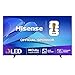 Hisense 50E7Q Fehrnseher, 50 Zoll, 4K QLED, Smart TV, Game Mode Plus, Filmaker Mode, Dolby Vision Atmos, HDR10, HLG, HDR Immersive, AI 4K Upscaler, Dolby MS12, DTS X, Sprachsteuerung [2025]