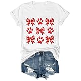 Photo Gallery coquette bow dog paw valentine shirt, red cute coquette bow dog paw print t-shirt, coquette bow dog paw valentine, bianco, s Photo Gallery coquette bow dog paw valentine shirt, red cute coquette bow dog paw print t-shirt, coquette bow dog paw valentine, bianco, s