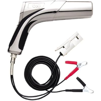 OTC 3365 Professional Advance Timing Light - Adjust BaseAdvance Timing - All Metal Inductive Pickup, Reflected Super Bright Xenon Flash, Removable Leads, One Touch Control, Storage Case, and More