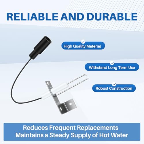 Image of 93868 RV Water Heater Igniter Electrodes for Atwood /Dometic, 2-Pack | 2-Prong Spark Probes and Flame Sensors for 6 & 10 Gallon Water Heaters, Including GC6AA-10E and XT Series