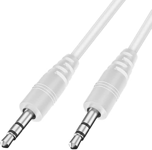 オーディオケーブル 3.5mm auxケーブル ステレオ Hi-Fi音質 AUXケーブル オス-オス 3.5mmステレオミニプラグ ヘッドホンケーブル ダイレクト録音ケーブル ヘッドホン/スピーカー/車/スマホ/タブレット/PC/MP3に対応 (2個セット)