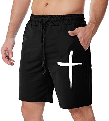 Fupinoded Volleyball Shorts Men's Slim-Fit Stretch Golf Short C7