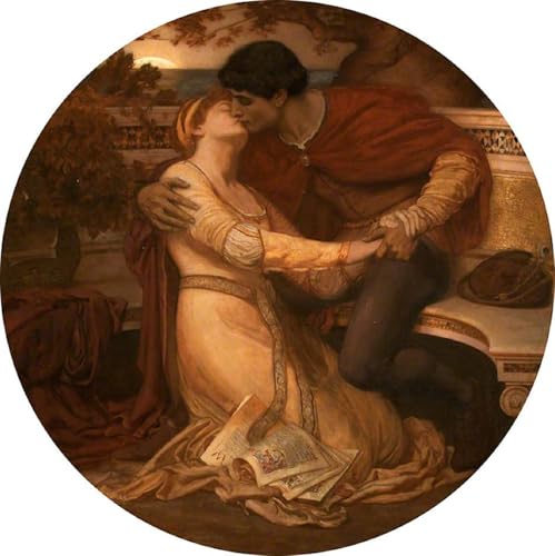 Affiche Paolo et Francesca Christopher Williams pour habiller un grand mur vide de salon