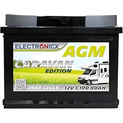 Electronicx AGM Versorgungsbatterie 12V...