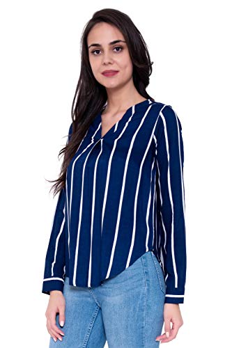 Image of rytras Women's Regular Fit Rayon Printed Top