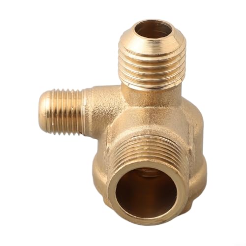 Válvula de retención de repuesto para unidades de compresor de aire y configuraciones de bomba de aire con accesorios roscados estándar (16 x 14 x 10 mm)