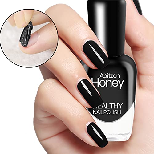 Abitzon Neu Nagellack-Set (10 Flaschen) - Ungiftig, Umweltfreundlich, Einfach Abziehen und Schnell Trockener Nagellack… – Bild 6