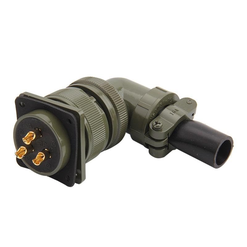 Conector de enchufe militar estándar 3 pines