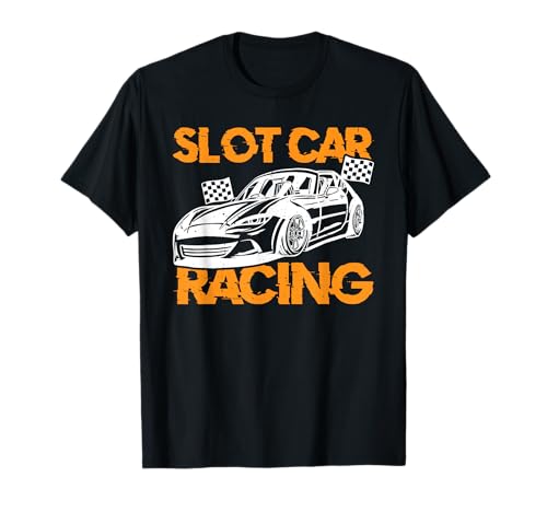 Slot Car Racing Carreras de Coches Slot Camiseta