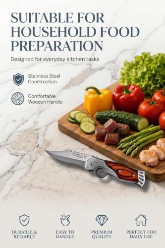 Generic Sarswati Compact Folding Stainless Steel Utility Knife - Image 4
