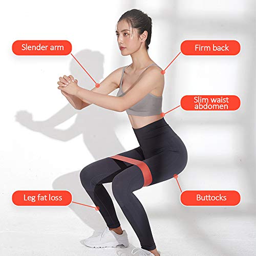 Bandas de loop de resistência, Bandas de exercício de resistência para fitness em casa, Alongamento,
