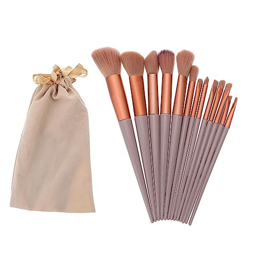 PACKOVE 1 Juego Juego de cepillo de maquillaje de belleza para principiantes brocha para polvos sueltos seco pinceles de maquillaje de sombra de ojos pequeño pincel de sombra de ojos Rayón