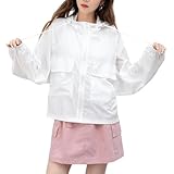 [MilaCorinna] ラッシュガード レディース カーディガン 長袖 大きいサイズ フード付き ダブルポケット 無地 涼しい 冷感 361°紫外線対策 冷房対策 日焼け防止 軽量 通気性 速乾 ゆるい 夏服 アウター アウトドア 海