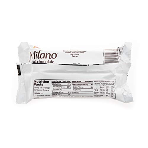 Image of Pepperidge Farm Milano Cookies Foodservice Snack Packs, Dark Chocolate, 1.5 Oz, Pack of 60