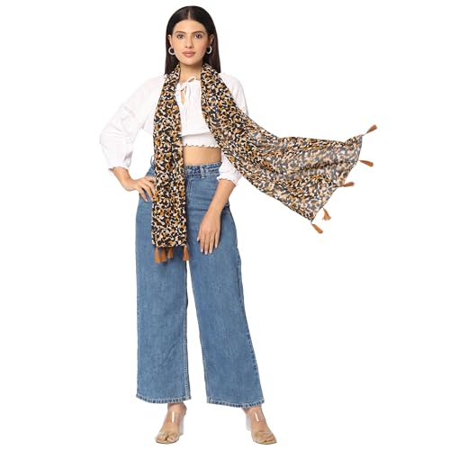 Image of Women Lightweight Scarf | 180 x 55 cm | Soft, Comfortable & Breathable | All Season Scarf