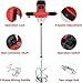 Cement Mixer 2300W, Handheld Electric Concrete Mixer with 6 Adjustable Speed, 110V Portable Mud Mixer Paint Mixer for Motar Grout Plaster Thinset Fodder Stirring Tool