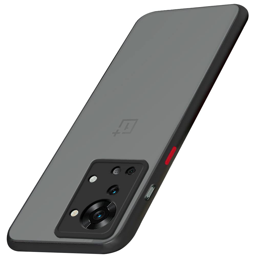 TheGiftKart Translucent Hybrid Back Case Cover for OnePlus Nord 2T 5G | Smoked Matte Back | 360 Degree Protection | Protective Hard Back Case Cover for OnePlus Nord 2T 5G (PC, TPU | Black Bumper) (B0B5LL2WYQ) Amazon Price History, Amazon Price Tracker