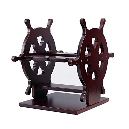 Estante para botellas de vino y copas con soporte de corchos