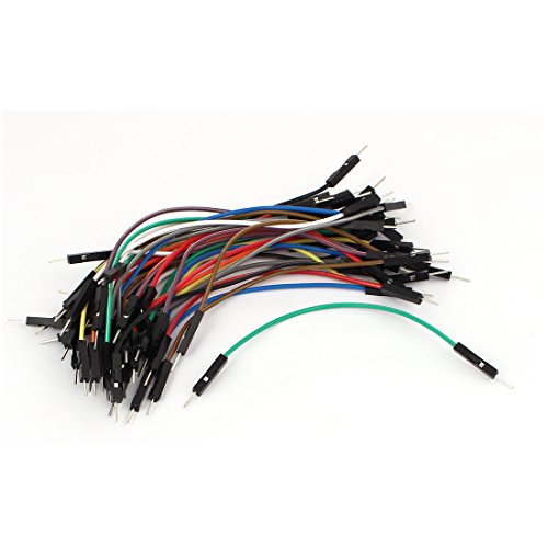 Aexit 40PCS 2.54mm Conectores macho para placa 10cm miniatura 1