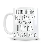 Going to be a Grandma Mug Grandmother Baby Reveal Pregnancy Announcement for New Grandparent Coffee...