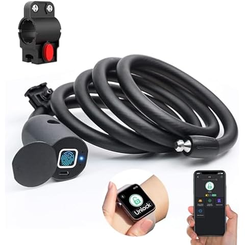 Anweller Fingerprint Bike Lock Cover