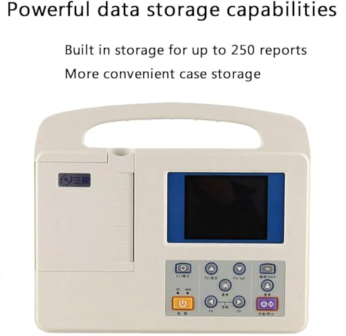 Monitor cardiaco paziente di Digital con esposizione LCD e funzionalità di stampa per uso medico
