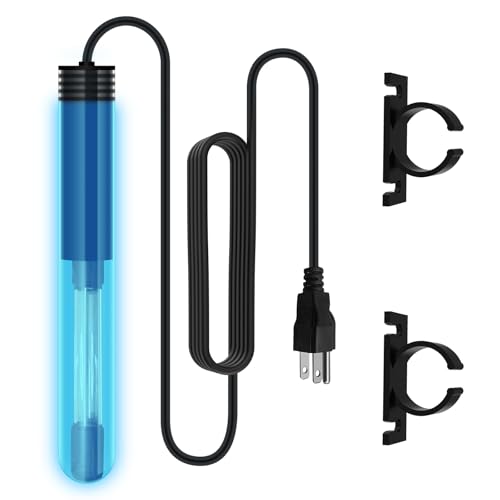 AquaMiracle U - V Light Bulb for Upgrade of Pond Filter Fountain Kit with 10ft Power Cord, Including 1 x Light Bulb, for Models MF1500-2000-3000