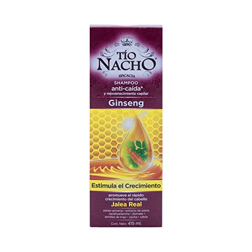 Tio Nacho Ginseng Rejuvenation and Anti-Hair Loss/Anti-caida y rejuvenecimento Dcache Gift Set