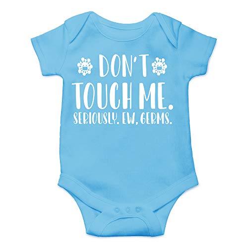 Image of CBTwear Don't Touch Me Seriously Baby Bodysuit Infant Outfit