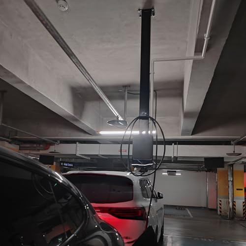 Borne de recharge pour véhicule électrique support plafond robuste