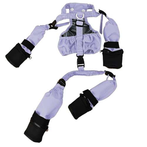 Leggings para botas de perro, leggings para botas de perro, leggings antideslizantes para mascotas, pantalones fáciles de poner para perros pequeños y medianos, zapatos para interiores y exteriores,