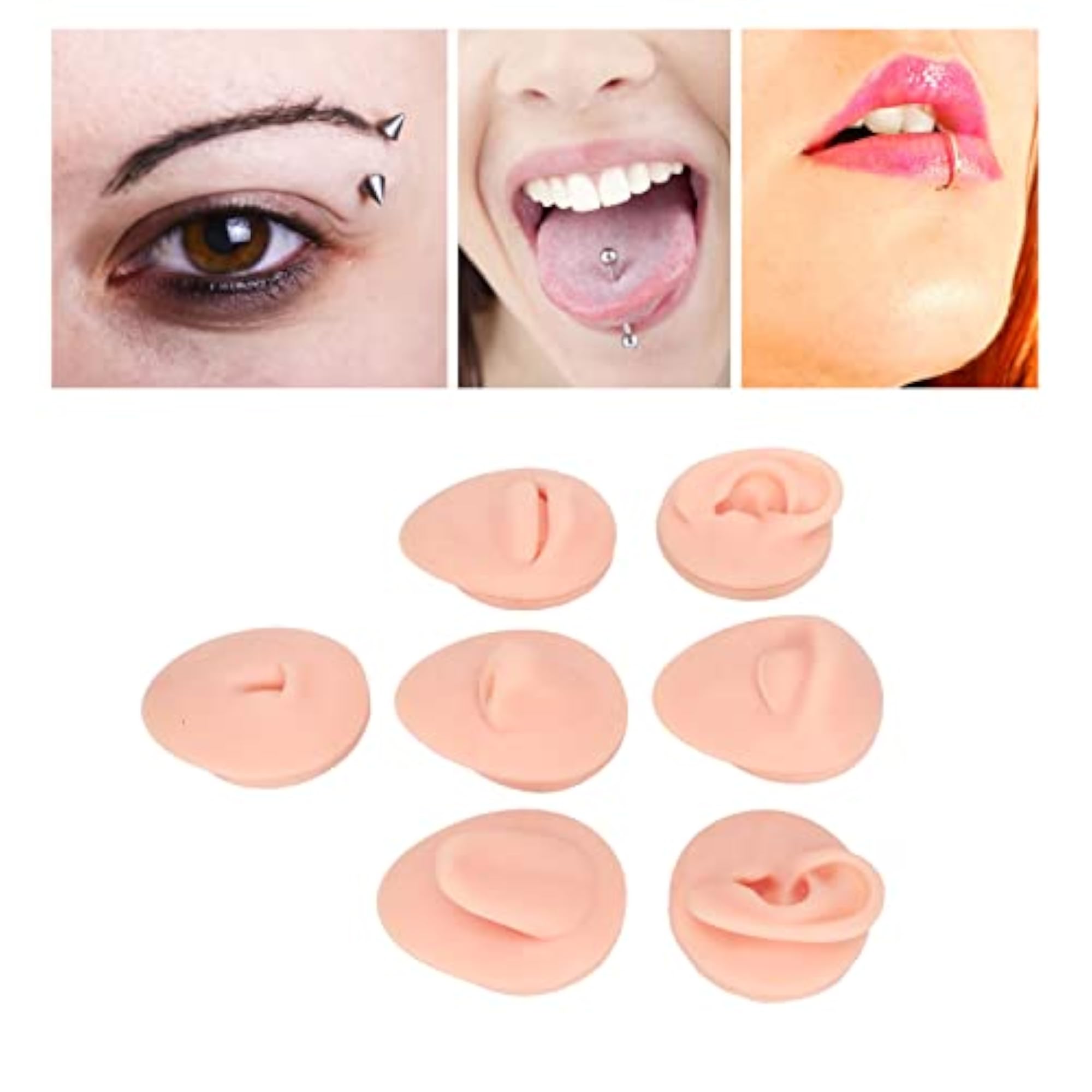 Body Piercing Practice Model, 3D Ear Simulation