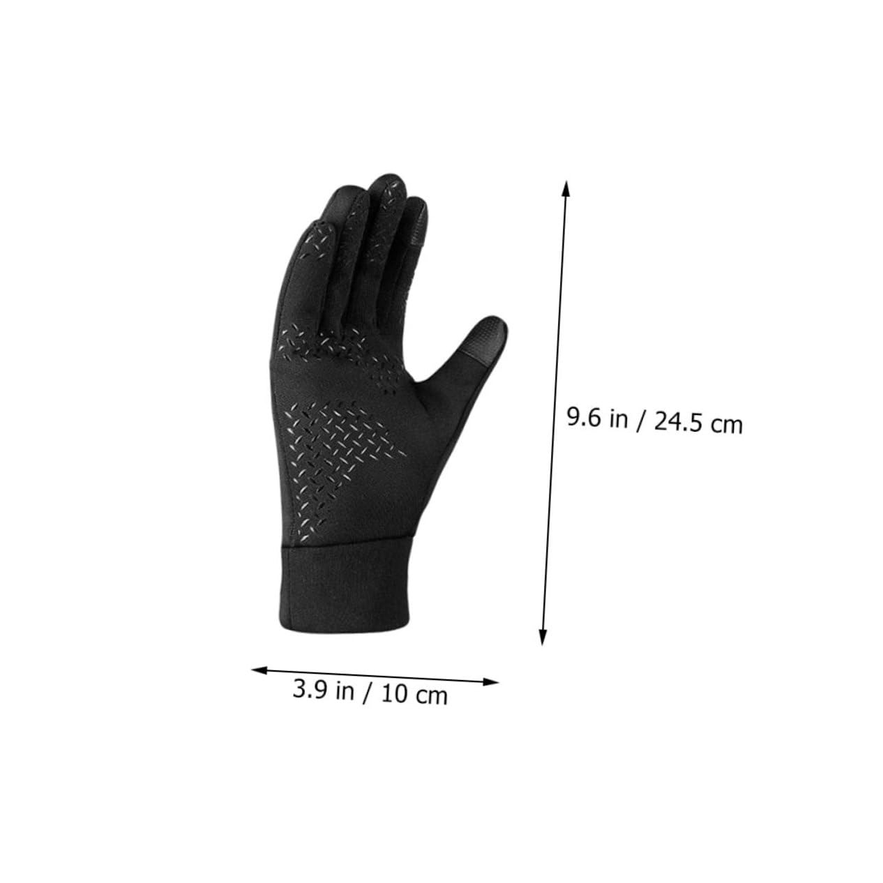 NOLITOY Winter Autumn Gloves Men's Winter Gloves Warm Breathable for Men Snow Cold Weather Touchscreen