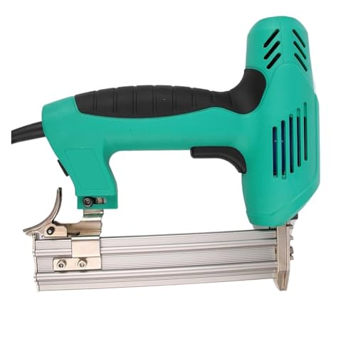 Pneumatic Power Nailer Decorative Tool F30/422J Electric Stapler 2 in 1 Tacker Electric Nails Staple Gun for Woodworking Dual-Purpose Nail Gun 110V