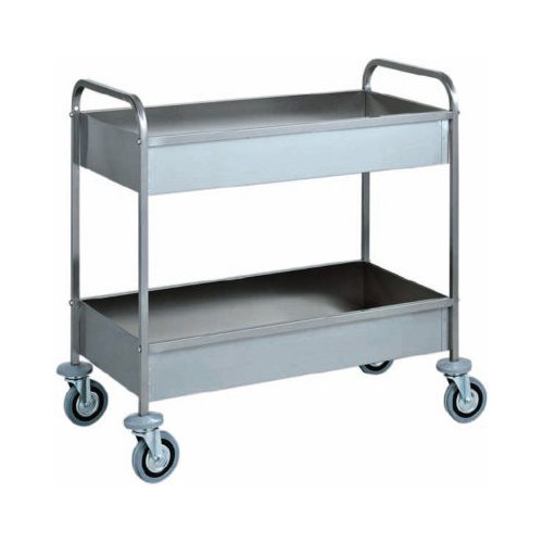 Carrello sbarazzo 2 piani albergo ristorante cm 101x57x97 RS0495