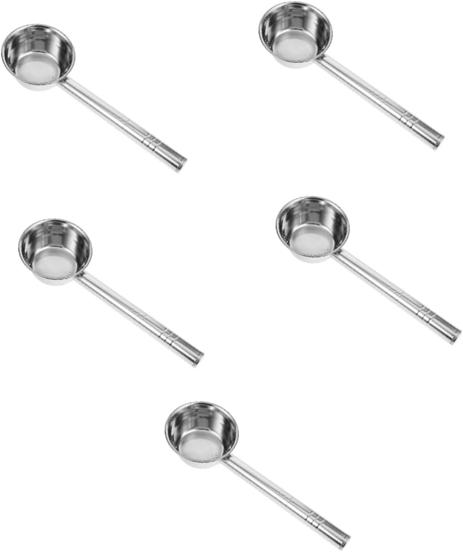 BESPORTBLE 5pcs Handle Ladle Stylish Kitchen Water Spoon Versatile Water Dipper for Cooking Gardening Effortless Cleaning for Home Use