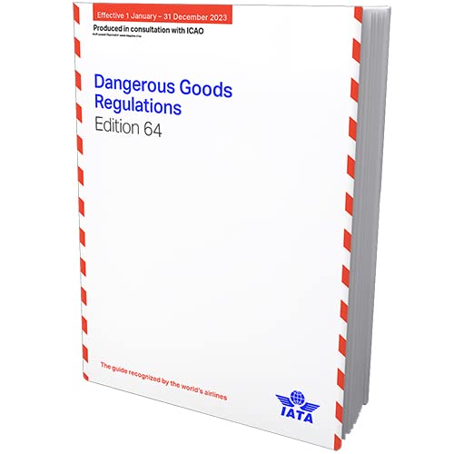 2023 64th Edition IATA Dangerous Goods Regulations - Perfect Bound - (English)