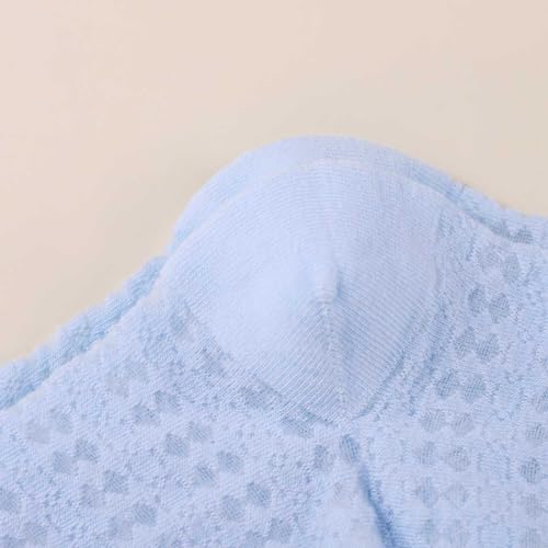 Image of Campsis Women Lace Socks Colorful Sheer Socks Ultrathin Lace Ankle Sock Fashion Hollw Out Casual Sock(5 Pairs), Styleb