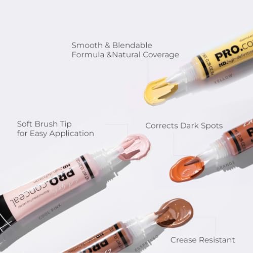 L.A GIRL Natural Pro Conceal Orange, Liquid Corrector, Super Creamy Formula Helps To Minimizes Fine Lines, Lightweight, 8gm (Vegan & Cruelty-Free) - Image 2