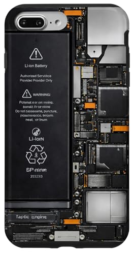 Tech Circuit �O���t�B�b�N�f�U�C�� �X�}�z�P�[�X iPhone 7 Plus/8 Plus �p