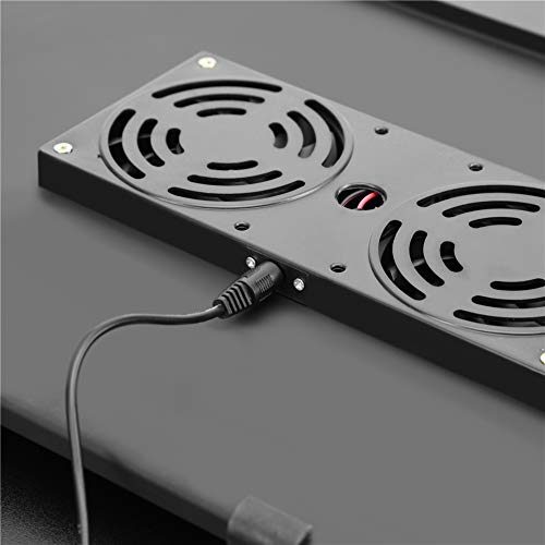 Soporte para Laptop Plegable 360° con Ventiladores Duales miniatura 4