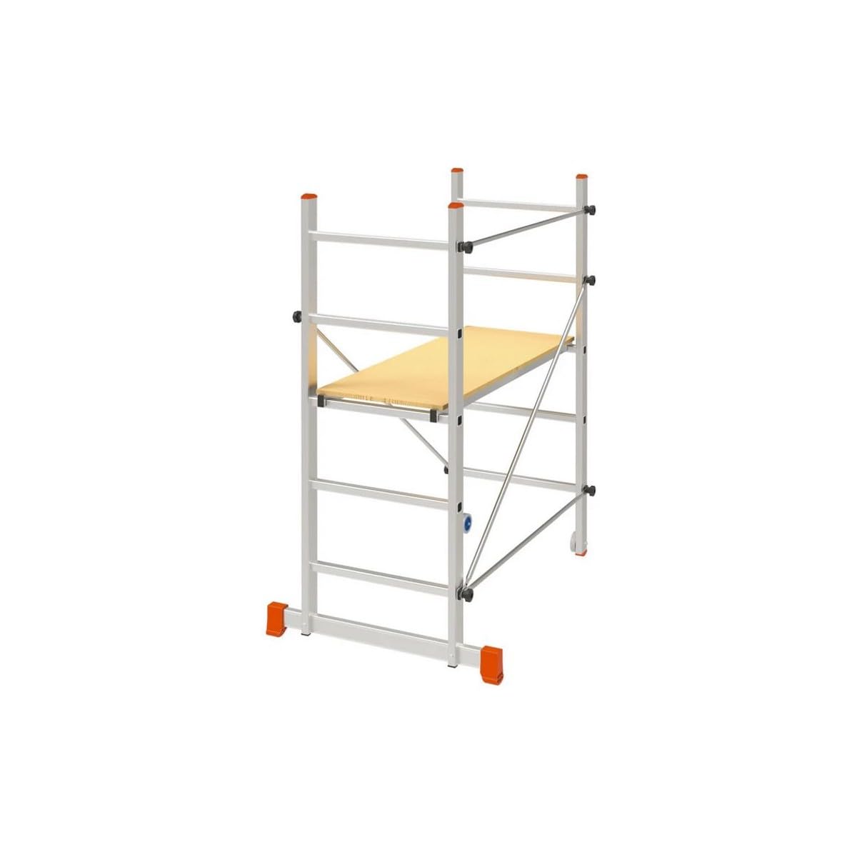 Andamio de Aluminio 120Kg Altura 2.85m Plataforma 110 x 40 cm BRIXO Multiusos